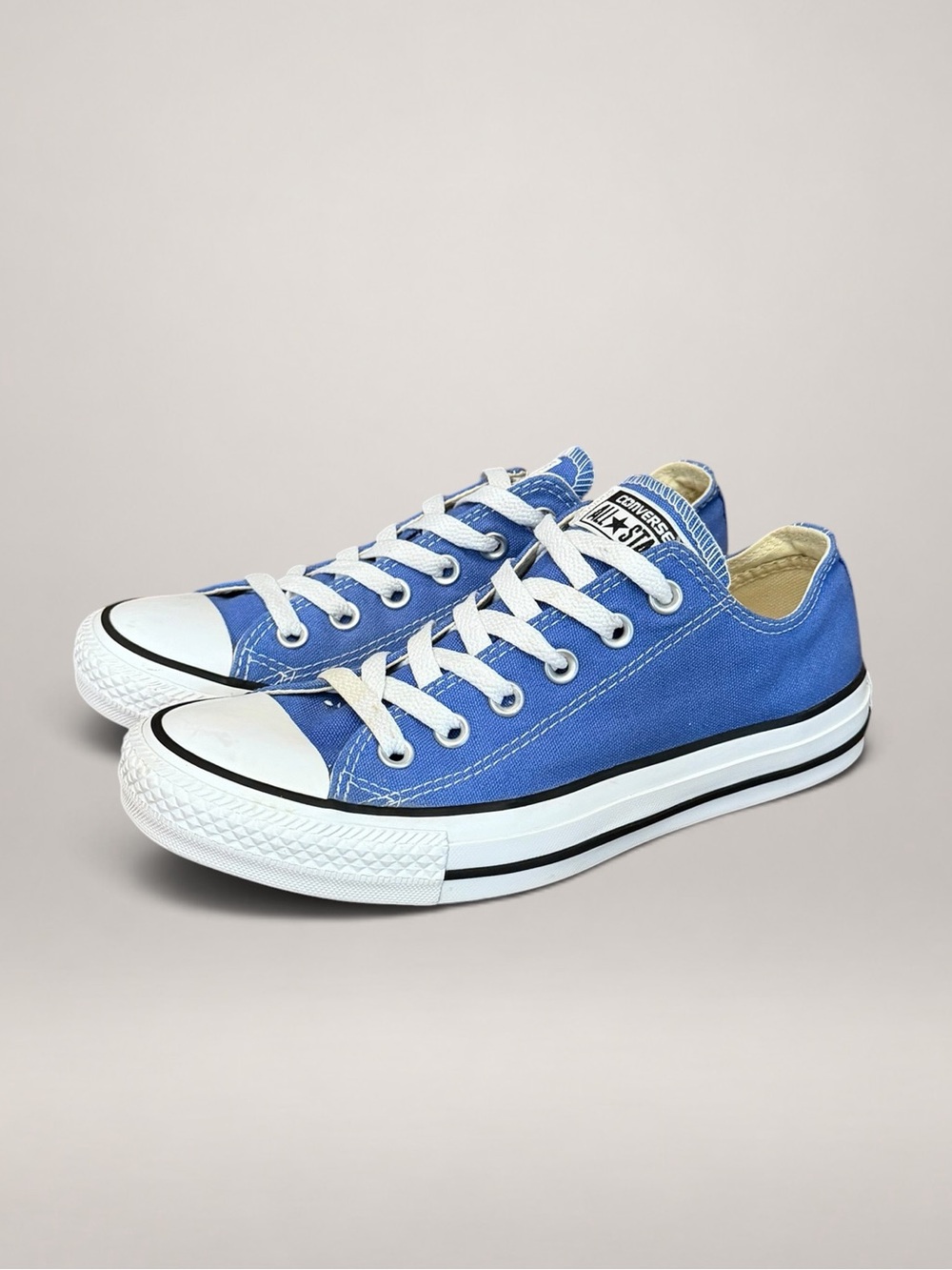 Converse Chuck Taylor All Star Seasonal Ox Blue Low Top Sneakers Women’s 8